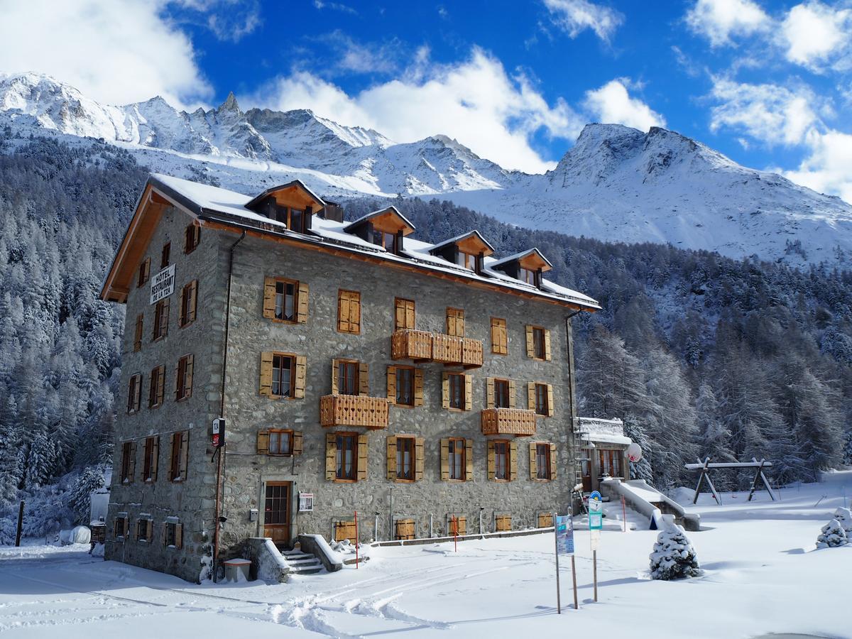 Hotel Aiguille De La Tza Arolla Esterno foto