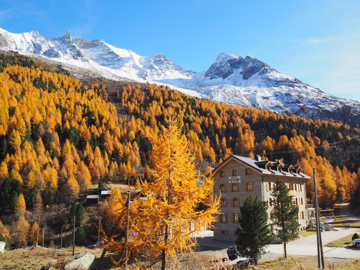 Hotel Aiguille De La Tza Arolla Esterno foto