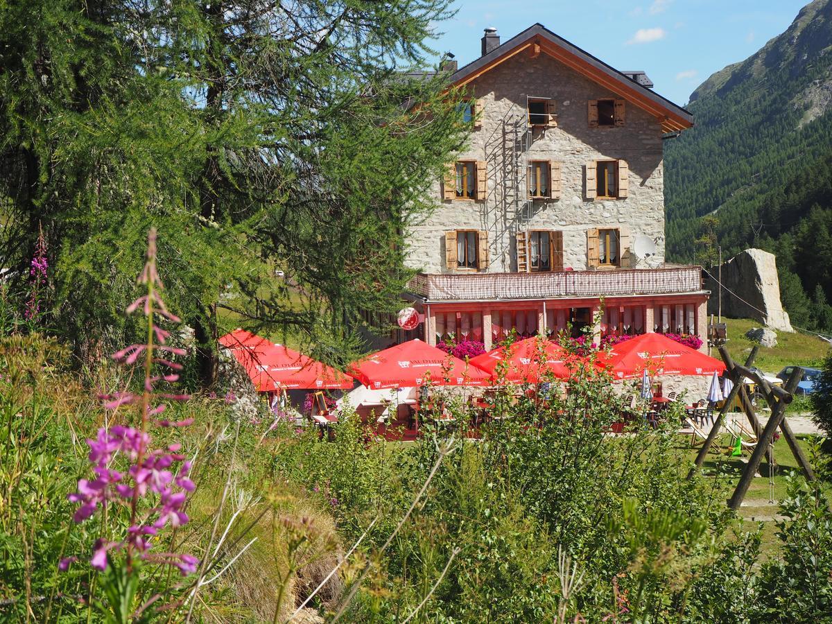 Hotel Aiguille De La Tza Arolla Esterno foto