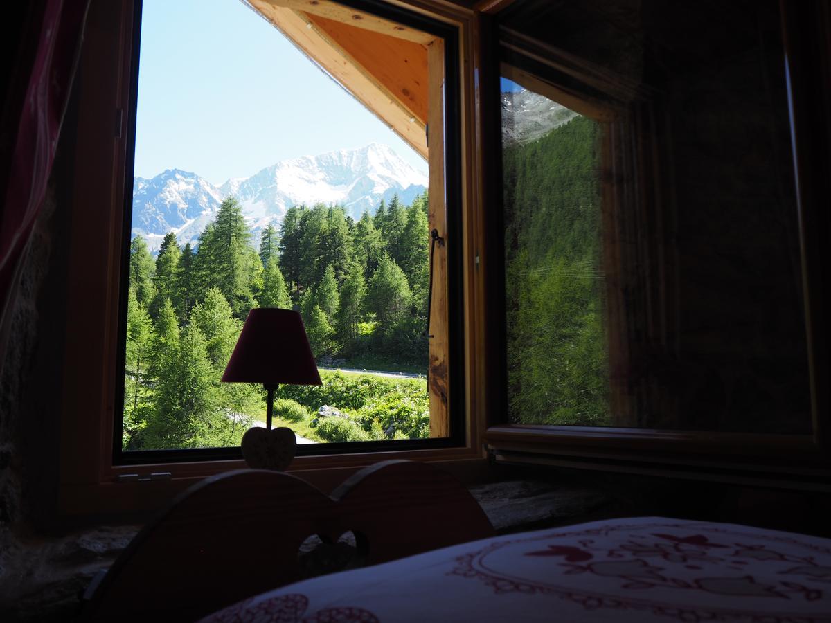 Hotel Aiguille De La Tza Arolla Esterno foto