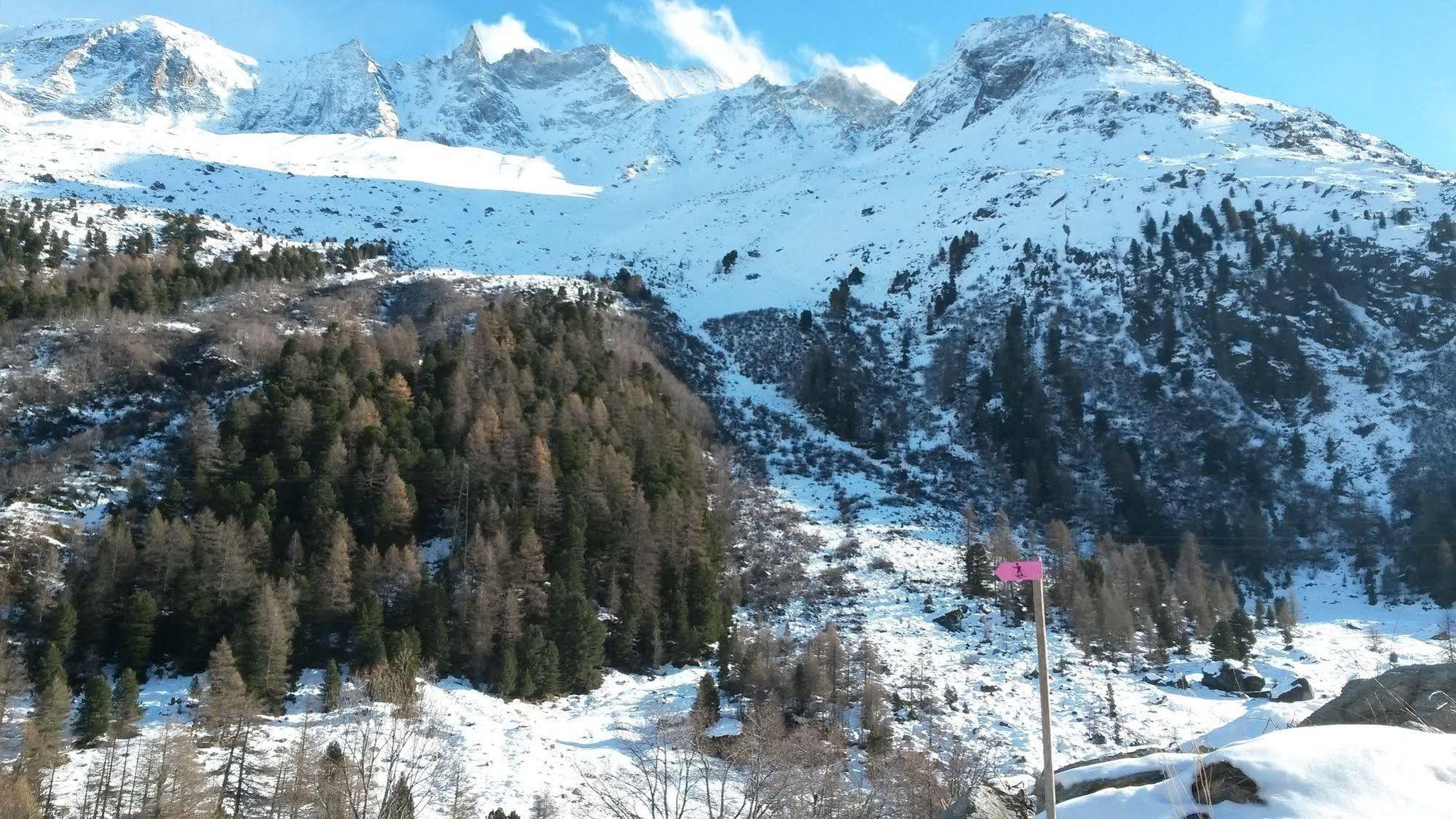 Hotel Aiguille De La Tza Arolla Esterno foto