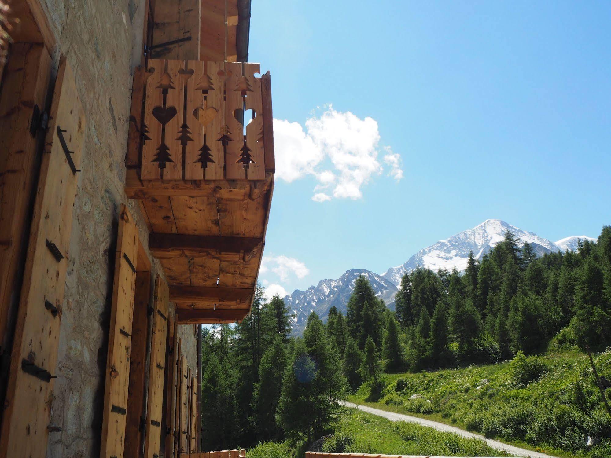 Hotel Aiguille De La Tza Arolla Esterno foto
